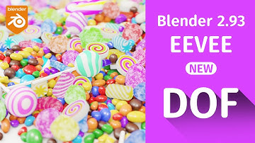 Blender 2.93: EEVEE New DOF Demo(Free Scene)