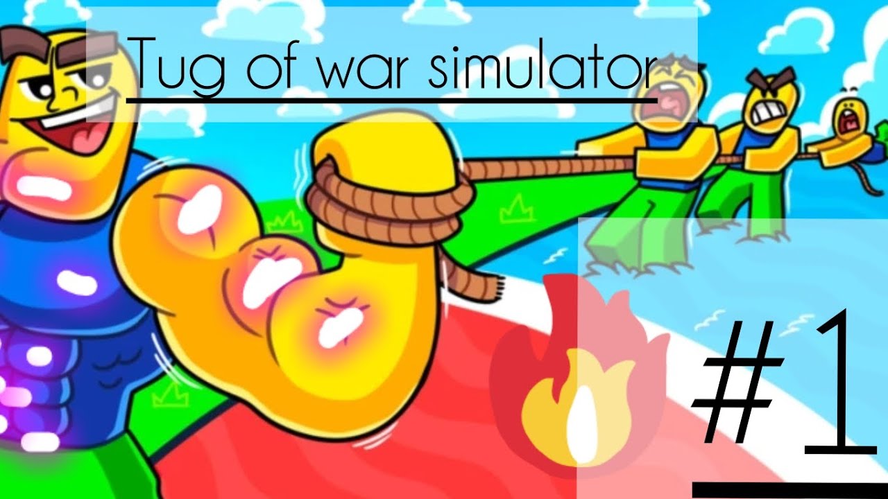 playing Tug Of War in RoBlOx part1. - YouTube