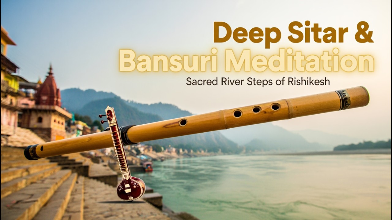 Sacred River Steps of Rishikesh – Deep Sitar & Bansuri Meditation