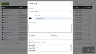 Simple Intranet - Project Management screenshot 3