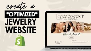 How To Create A HIGH-Converting Jewelry Shopify Store | Shopify Store Tips