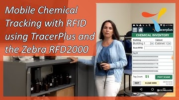 Mobile Chemical Tracking with RFID using TracerPlus and the Zebra RFD2000