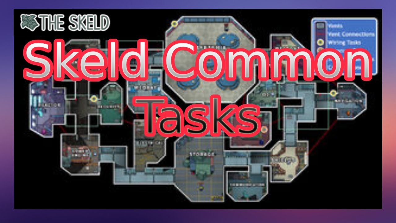 All Common Tasks For The Skeld Among Us YouTube