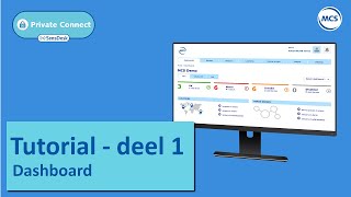 MCS SensDesk Portal Tutorial 1 - Dashboard