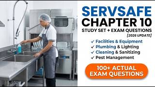 SERVSAFE CHAPTER 10 STUDY SET EXAM QUESTIONS Actual Qs and Ans - Expert-Verified Explanation