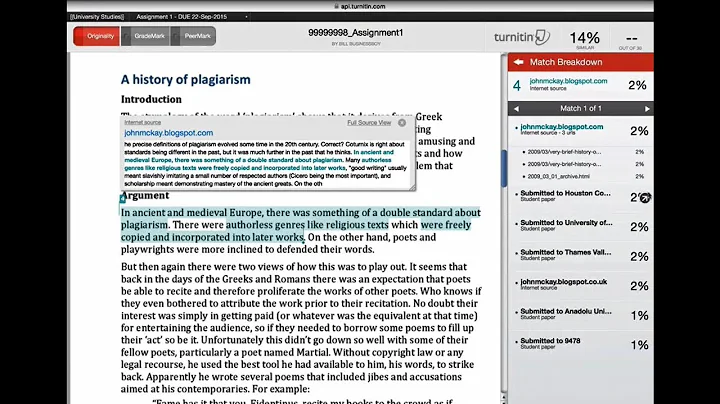 Understanding Turnitin's report - DayDayNews