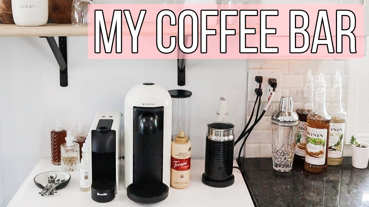 Coffee Bar Essentials for Simple Spaces  Nespresso Machine — Passionista  Soul