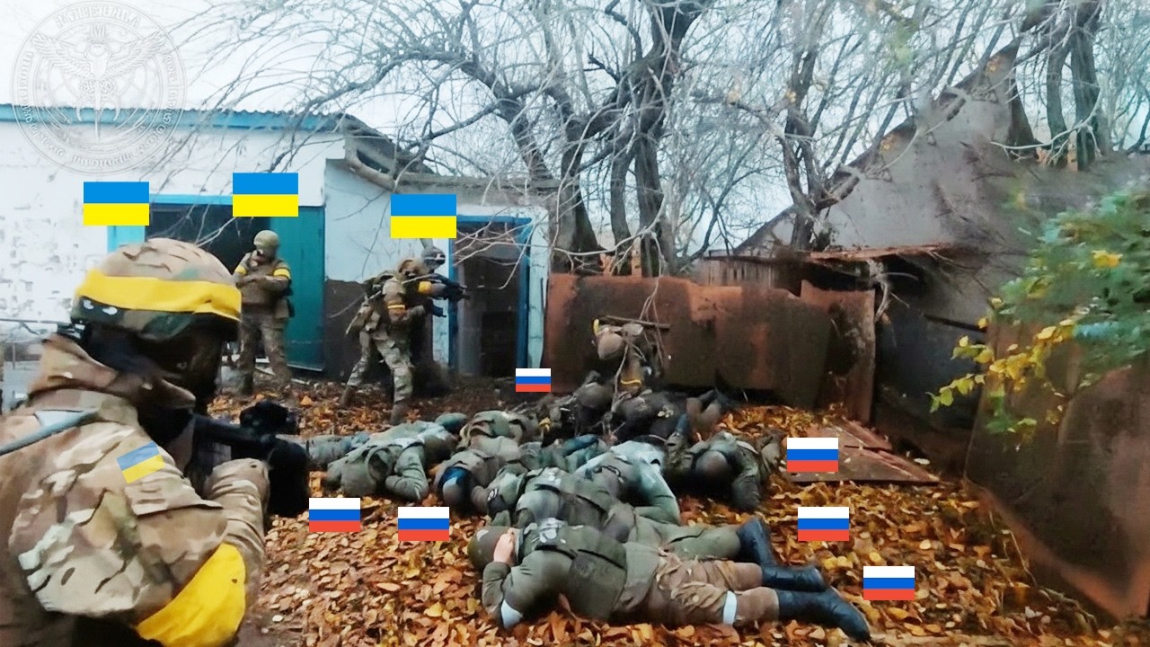 Применение тактики ближнего боя – украинский спецназ успешно обезвредил 9 солдат.