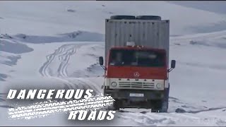 World's Most Dangerous Roads  Tajikistan  Ice Death