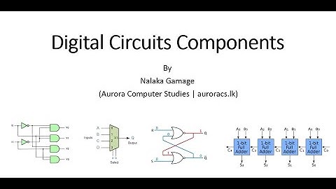BIT - Semester 1 - Computer Systems (Boolean Logic and Digital Circuits) - Revision , Part 2