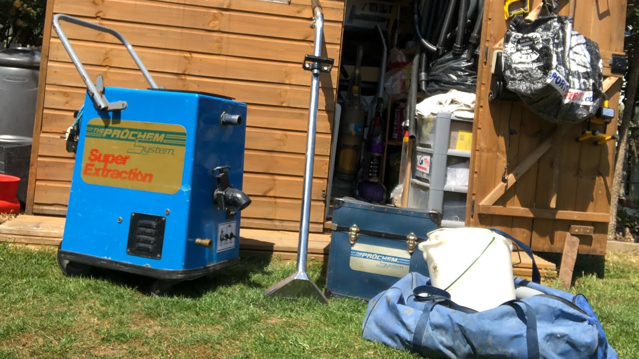 Vintage 1990 prochem super extraction industrial carpet cleaner ...