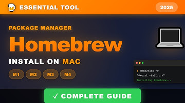 Install Homebrew on ANY Mac in 5 Minutes | Apple Silicon M1-M4 Tutorial