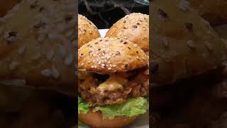 Zinger Burger Recipe #shorts #recipe #fatinsflavour