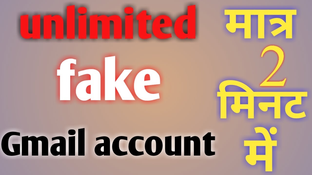 How to create fake Gmail account without phone number | fake Gmail ID kaise banaen 2021 | fakeGoogle