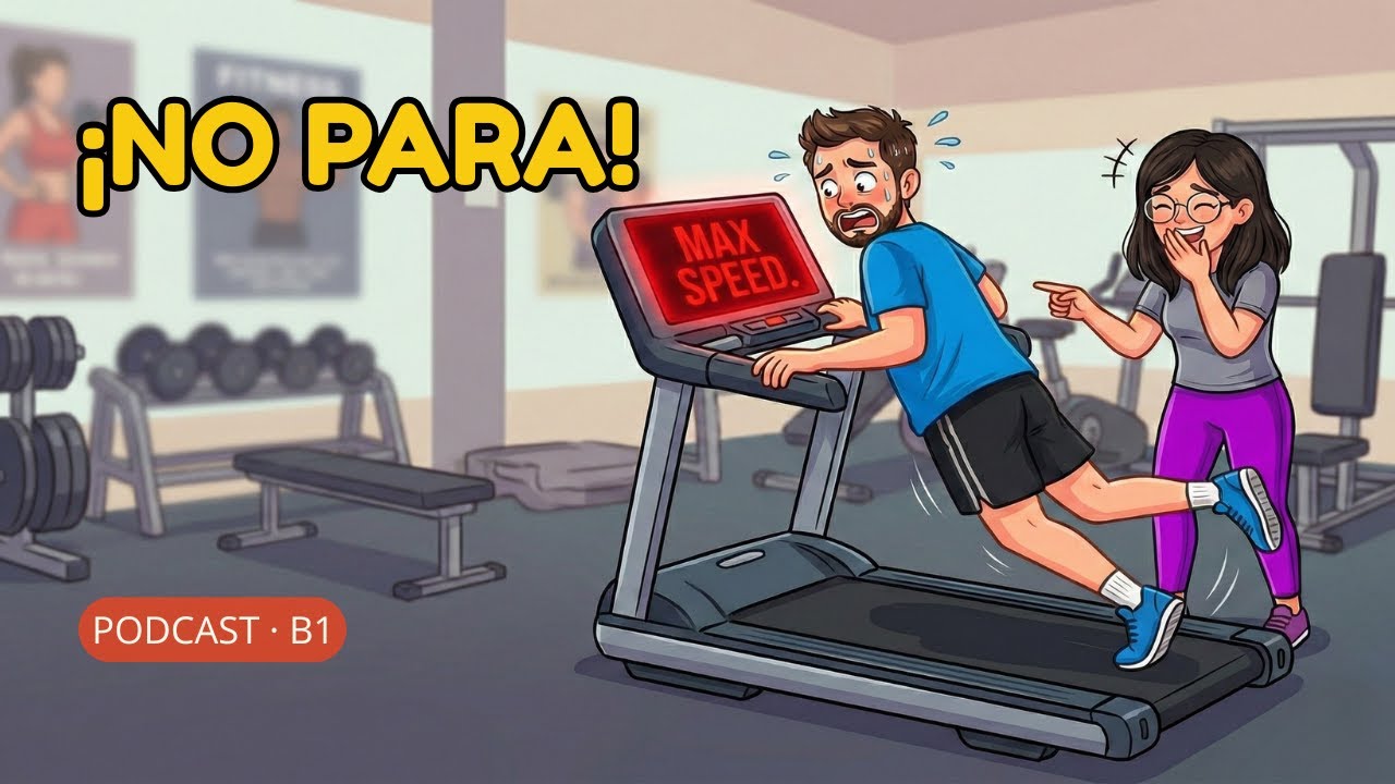 Fitness Fails & Gym Nightmares – Learn Spanish Podcast (B1)