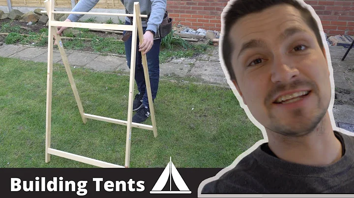 Building Sleepover Party Decoration | TeePee Tent Frame DIY | SUPER EASY!