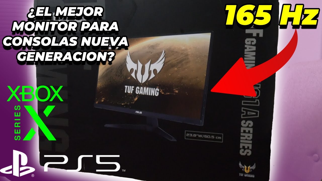 Monitor Asus TUF GAMING VG247 El Mejor Monitor Economico Para Xbox