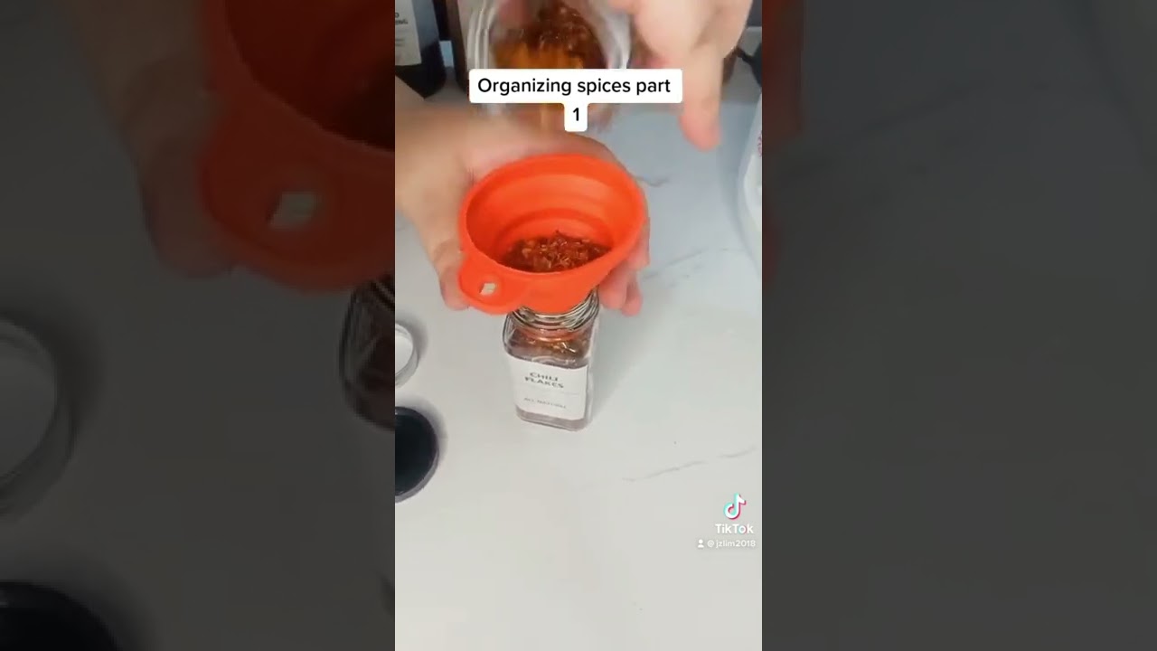 Organizing spices part 1. Not so #asmr #organize - YouTube