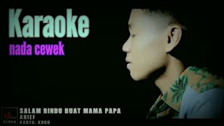 Salam Rindu Buat Papa Mama   Cover   Karaoke @pikali_channel