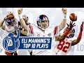 Eli Manning's TOP 10 Plays | New York Giants Highlights