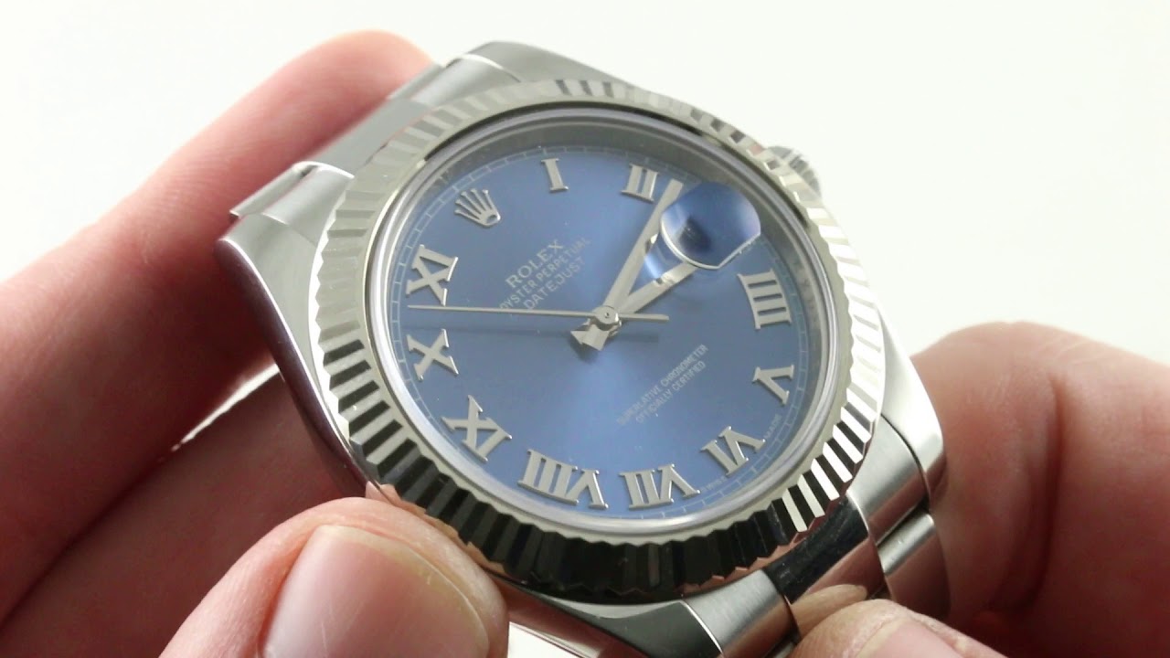 datejust 2 fluted bezel