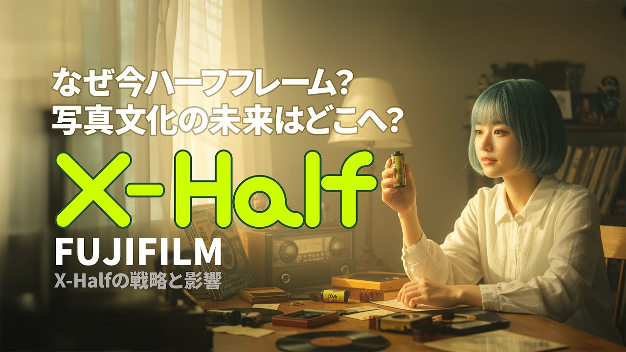 FUJIFILM X-Halfの囁き。それは、変わりゆく写真文化と、私たちの