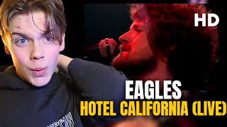Listening To: EAGLES - Hotel California LIVE For THE FIRST TIME!