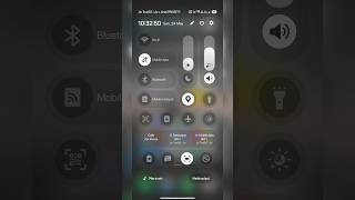 oneui 8.5 notification panel, buttons without background shape #shorts  #goldenbloom #oneui8.5