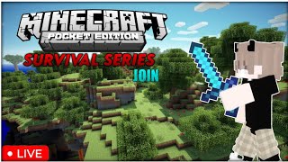 ☘️Minecraft ❤survival series live stream🎮 | in hindi | #minecraft #minecraftlive #mcpelive