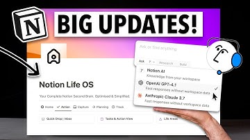 The New Notion Features You Have To Try! 2025 Life OS Updates!