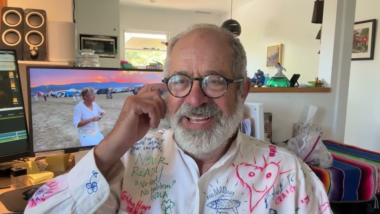 Larry Nimmer talking about his highlights of the 2025 Burning Man Festival