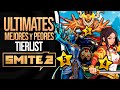 SMITE 2 | TIERLIST ULTIMATES | TODOS LOS DIOSES