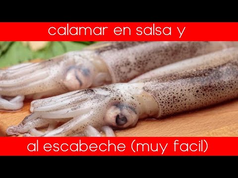 Video: Que Cocinar Con Calamares En Escabeche