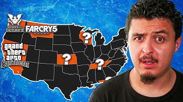 Visiting Every U.S State (in video games)