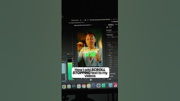 Its this f ing easy to add scrolling stopping text to your videos