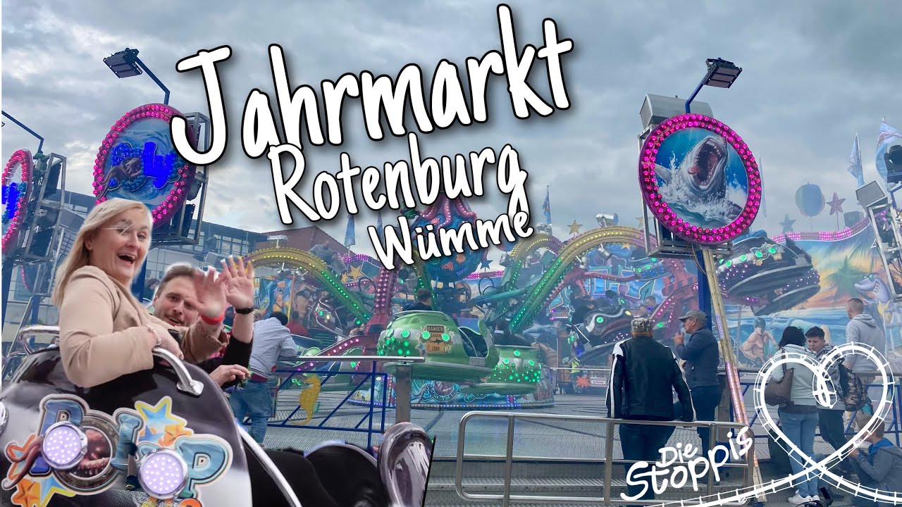Jahrmarkt Rotenburg 2022 | Endlich wieder Kirmes in der Heimat! 🎠🍭