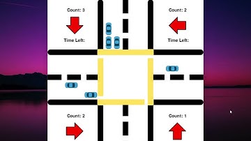 "Traffic Simulation Project | Intelligent Traffic Light System Explained"