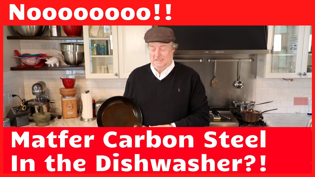 What happens if you put a carbon steel pan in the dishwasher? YouTube