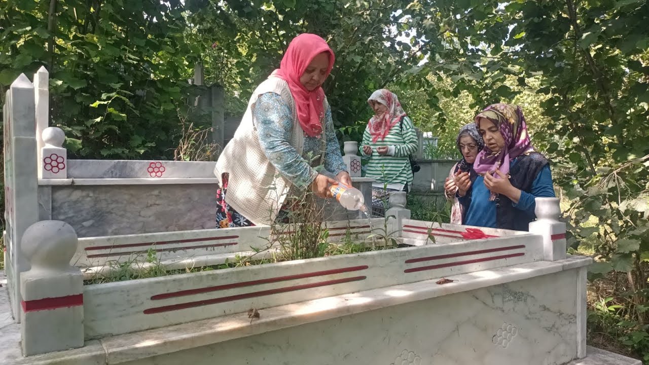 ÜÇ BACI ANAMI BABAMI ZİYARET ETTİK 🤲🏼