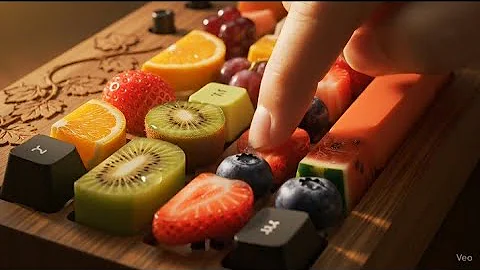 1 Hour of Satisfying AI ASMR playing keyboard videos - AI ASMR Playing Keyboards Compilation 3