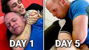 Fighting A BJJ World Champion After Only 5 Days Of Training