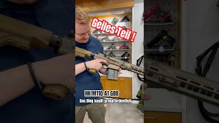 HK M110 A1 GBB knallt ordentlich 😨#airsoft #airsoftshorts ##shorts screenshot 2