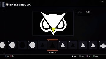 Black ops 3: New Vanossgaming logo Emblem tutorial