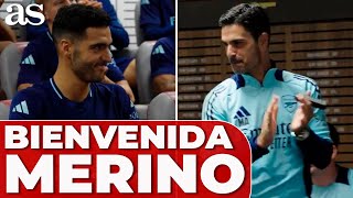 MIKEL MERINO'S FIRST WORDS AS AN ARSENAL PLAYER