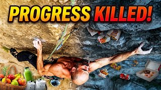 A bad diet KILLED my progress on Necessary Evil 5.14c! Part 3 of my INSANE climbing trip