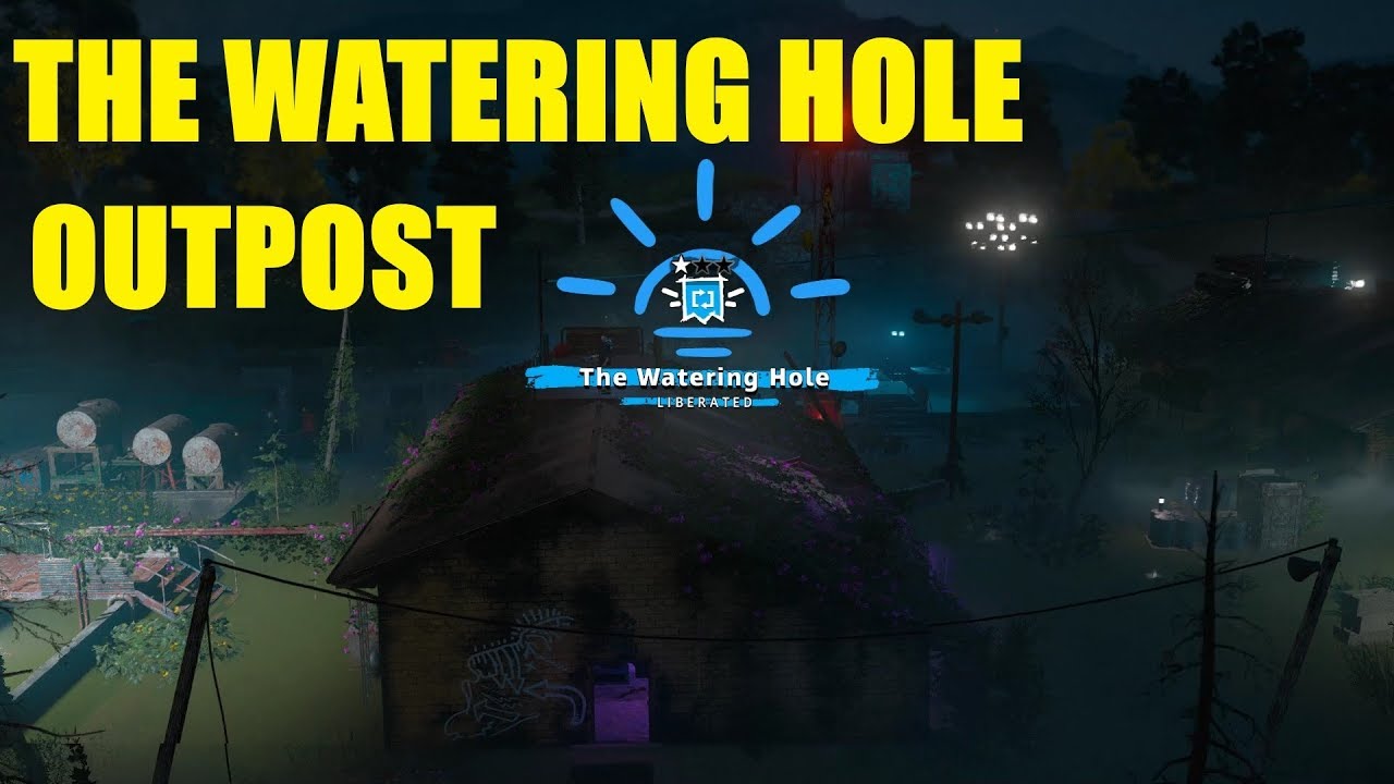 FAR CRY NEW DAWN  Gameplay walkthrough PART 15 THE WATERING HOLE OUTPOST| NO COMMENTARY