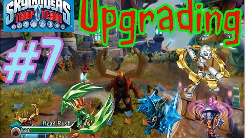 Skylanders: Trap Team: Skylander Upgrading Session Part 7 (Wii U)
