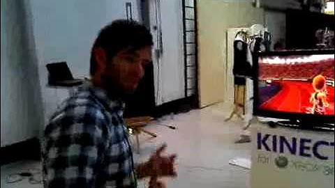 Microsoft Kinect demo