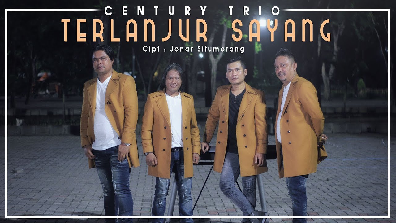 Lirik dan Chord Kunci Terlanjur Sayang - Century Trio