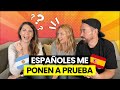 ESPAÑOLES me PONEN A PRUEBA!!! ft. SN CHALLENGE | Ceci Saia